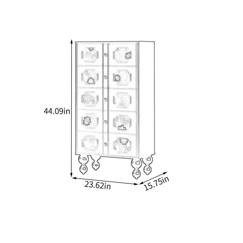 Armoire de rangement avec cadre en pin et plateau en bois de frêne, Noir, noir, noir, noir