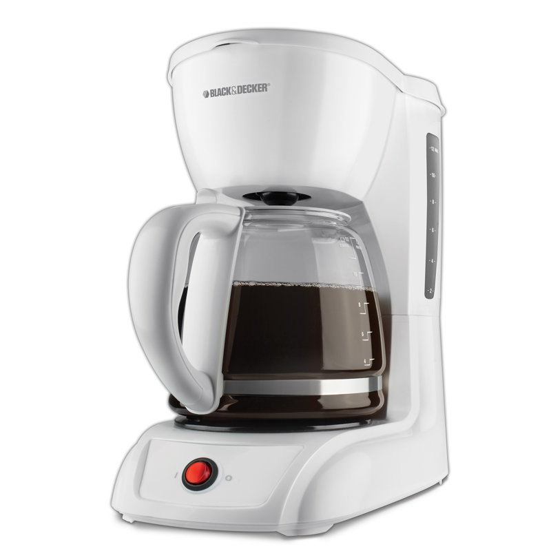 12 Cup Coffee Maker, White
