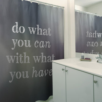 Shower Curtain with Liner Included