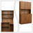 Springlake Freestanding Tall Dining Hutch Sideboard with Cable Management Holes - 4 Cabinets and a Drawer-389305299
