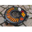 Aamenah Round Steel Wood Burning Smokeless Fire Pit