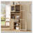 Farmhouse Freestanding Buffet Hutch Kitchen Storage Cabinet-1693177483