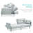 Cordlandt 75.5 " Upholstered Convertible Sofa-688575705