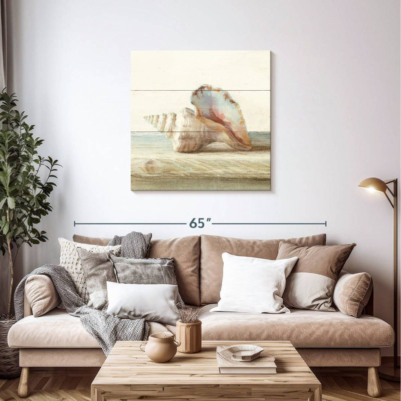 Aletra Driftwood Shell IV, H 36 po x l 36 po