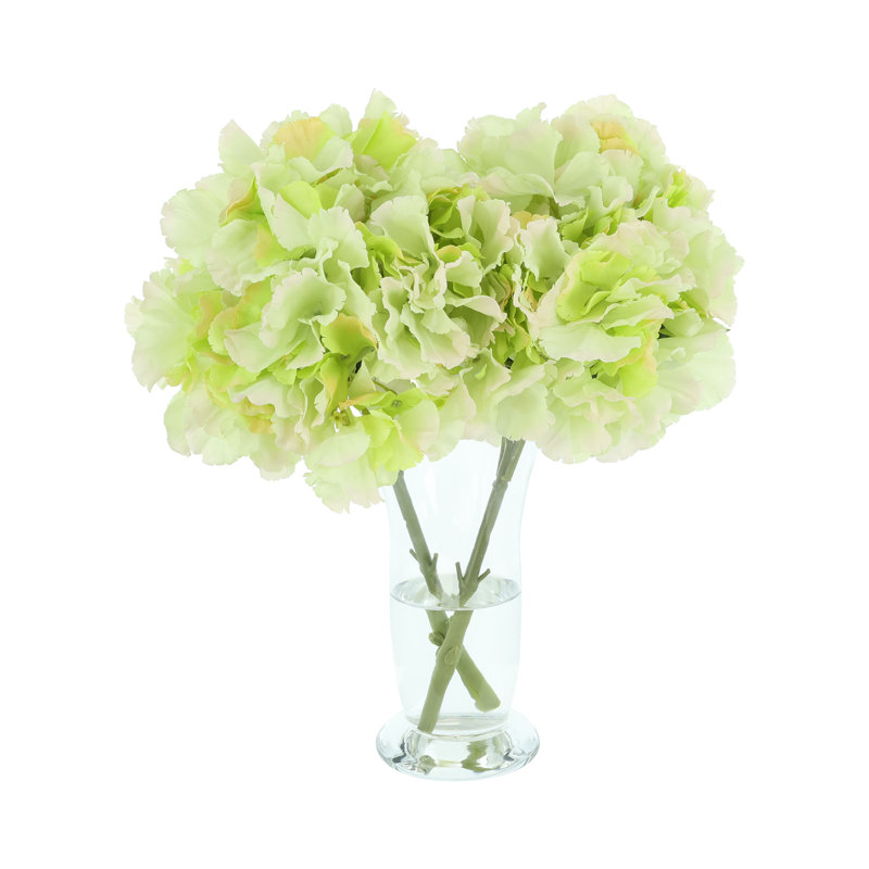 Hydrangea Floral Stem (Set of 3), Green