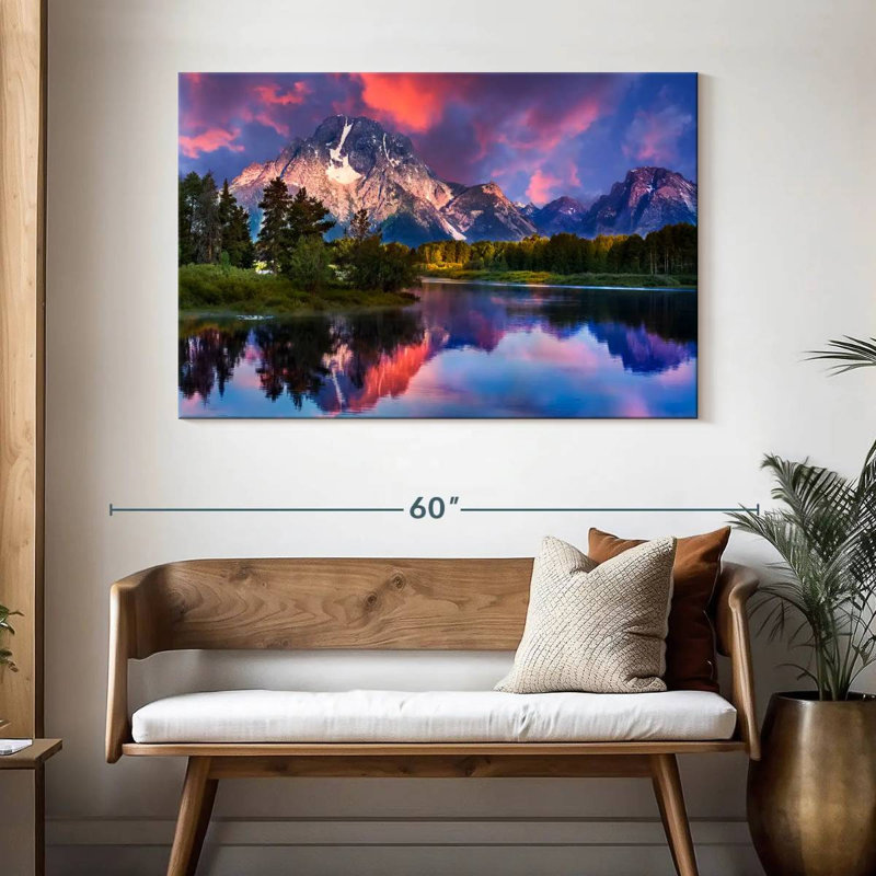 Alvord Oxbow Bend Sunrise Sky, H 32 po x l 48 po