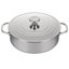 Le Creuset Stainless Steel 4.5 Qt. Rondeau with Lid
