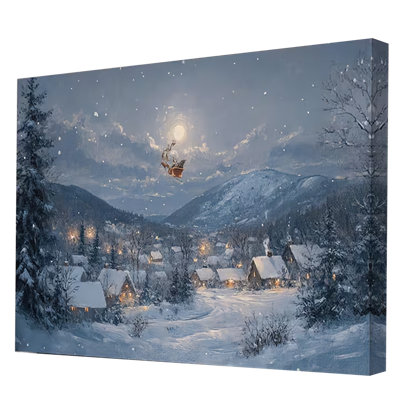 1 Piece Wrapped Canvas Wall Art