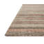 Dellar Striped Hand Tufted Wool Area Rug in Beige/Brown/Blue/Red-1504456337