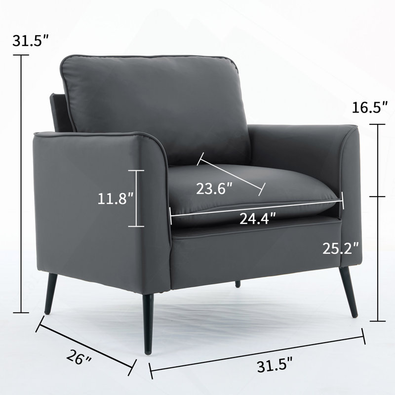 Canapé rembourré en cuir pour chat avec pattes de chat 2 pièces, Similicuir gris pâle, Gris clair