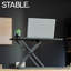 Adjustable Metal Base Standing Desk Converter