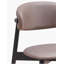Chaise d'appoint rembourrée en gris et noir Kenith (ensemble de 2)
