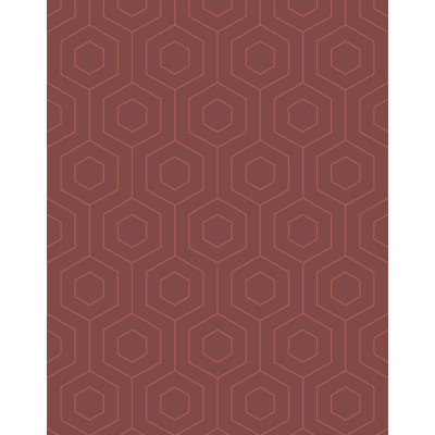 Stoughton Hexagonal Line Wallpaper