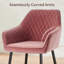Mumtaj Velvet Upholstered Armchair-1107355100