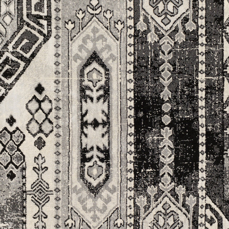 LurLine Abstract Indoor Rug, Rectangle 6'7" x 9'6"