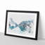 Mountain Range Reflection - Framed Print-56915529-56915530