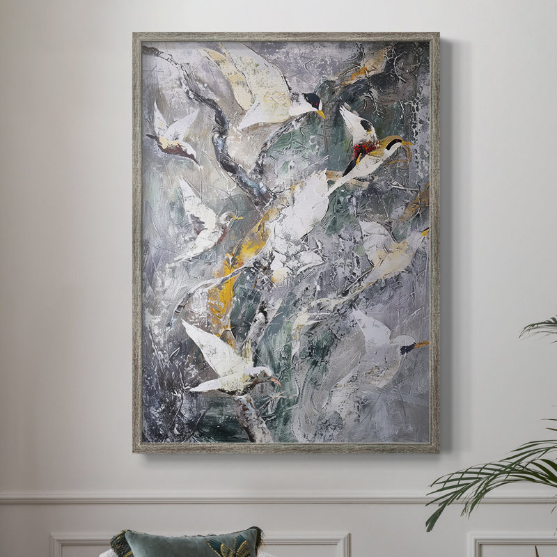 ANIMALS Series XXXIII, reproduction encadrée - bois massif, H 21 po x l 17 po