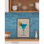 « blue margarita », reproduction d’impression encadrée-21849262