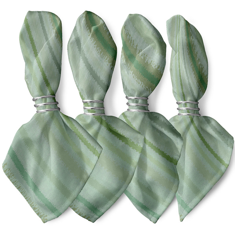 Senda Raya De Agua Napkins, Green