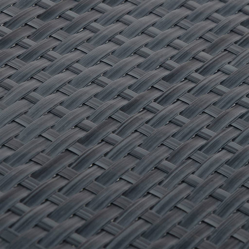 Catrenia Polyethylene Balcony Privacy Screen, Anthracite, 300cm W x 90cm D