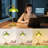 Glass Side Table Lamp-421025285