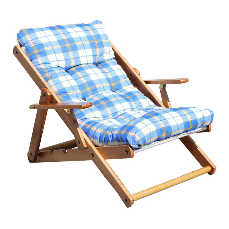 Mamet Reclining Deck Chair with Cushion