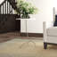 Clam Stone End Table