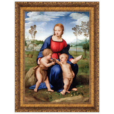 Madonna of the Goldfinch, 1506, reproduction d'art sur toile