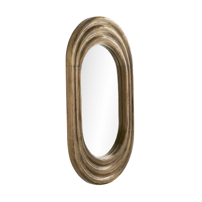 Georgina Flat Metal Wall Mirror