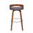 Swivel Upholstered Counter Stool with Solid Wood Frame-1639747519-1639747512