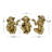 Polystone See No Evil Monkey Decorative Sculpture