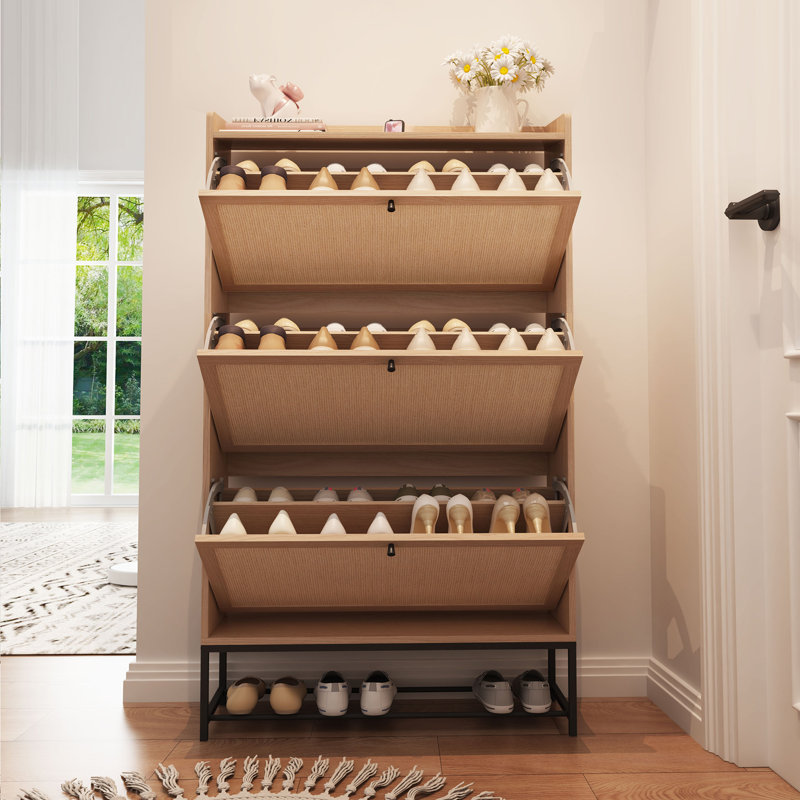 28 Pair Shoe Storage Cabinet