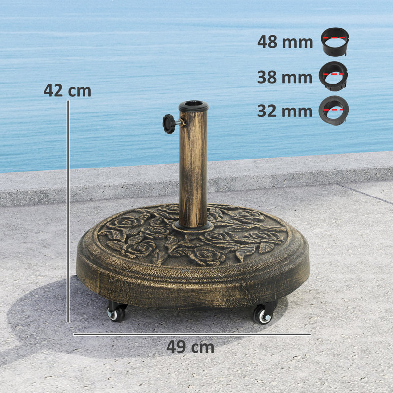 21kg Umbrella Base, Bronze