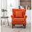 Johnathan 29'' Wide Velvet Wingback Chair-871649229