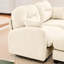 Canapé modulaire beige à trois sections avec une éponge à haute résilience, des coussins et une combinaison flexible pour les espaces de vie avec housse en chenille douce Spring Pack Relaxing In Homes-1633586415
