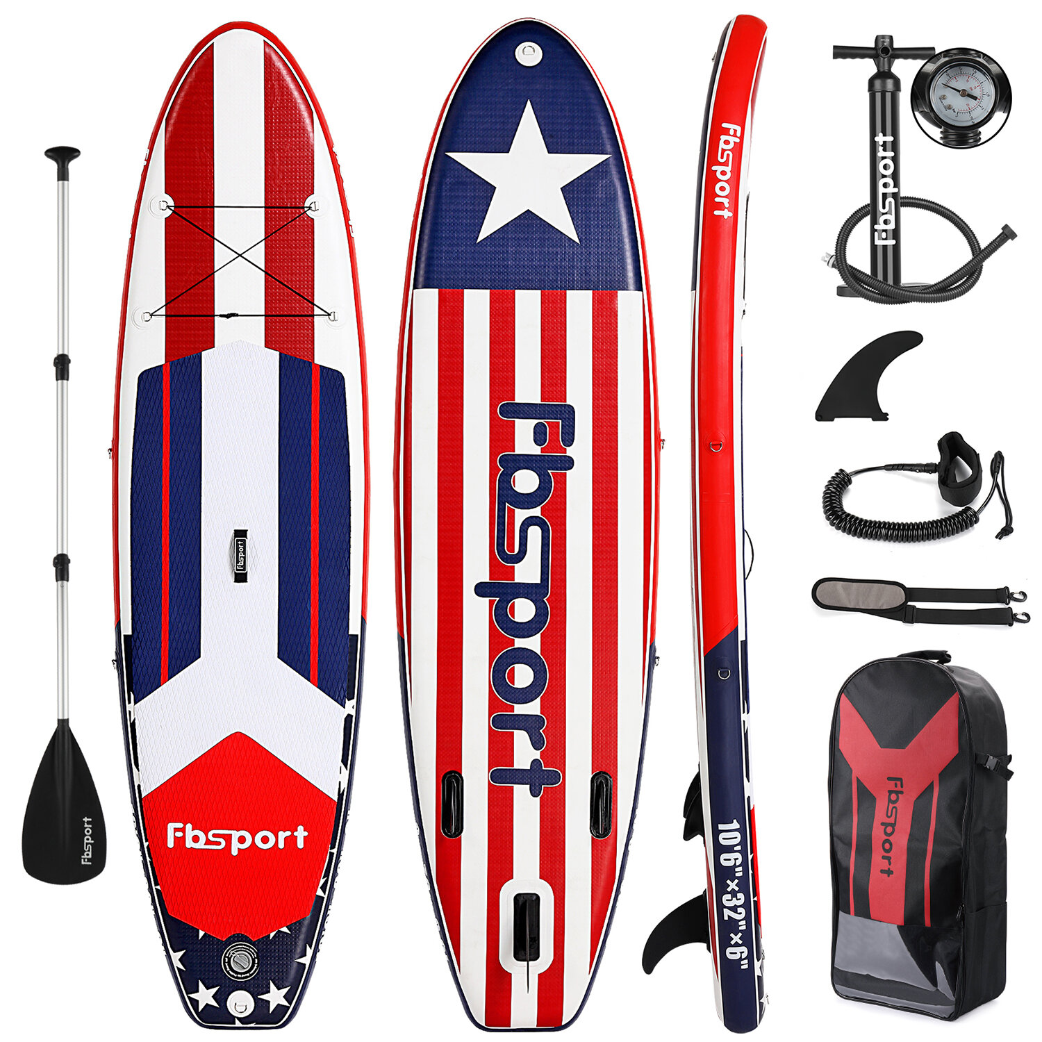 Fbsport Plastic Paddleboard with Carrying Case - Wayfair Canada