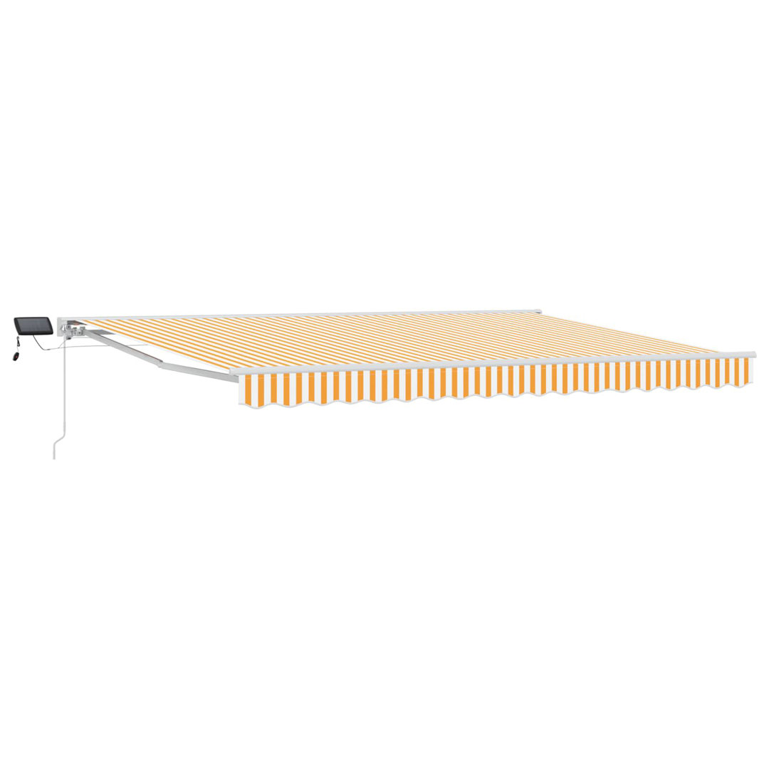VidaXL Polyester Cover Retractable Patio Awning