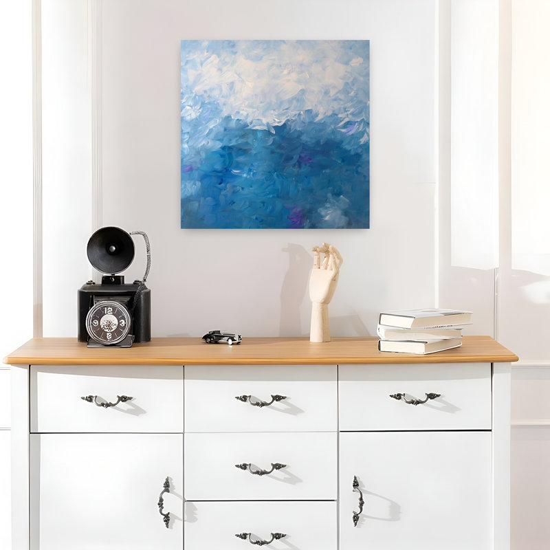 Nénuphar contemporain, H 18 po x l 18 po