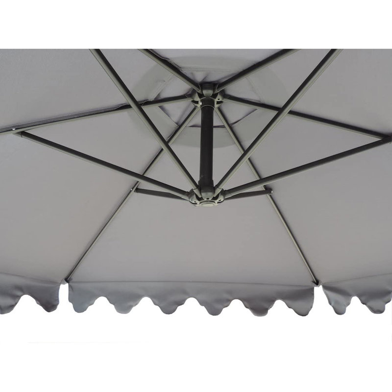 120'' Market Umbrella, Gray