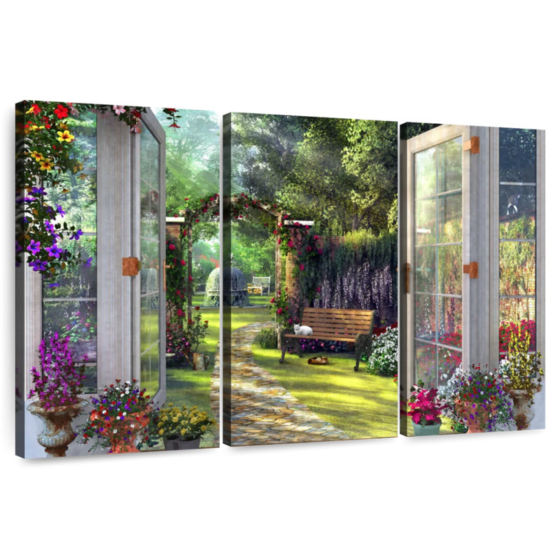 Senne Home Garden View, 42" H x 65" W