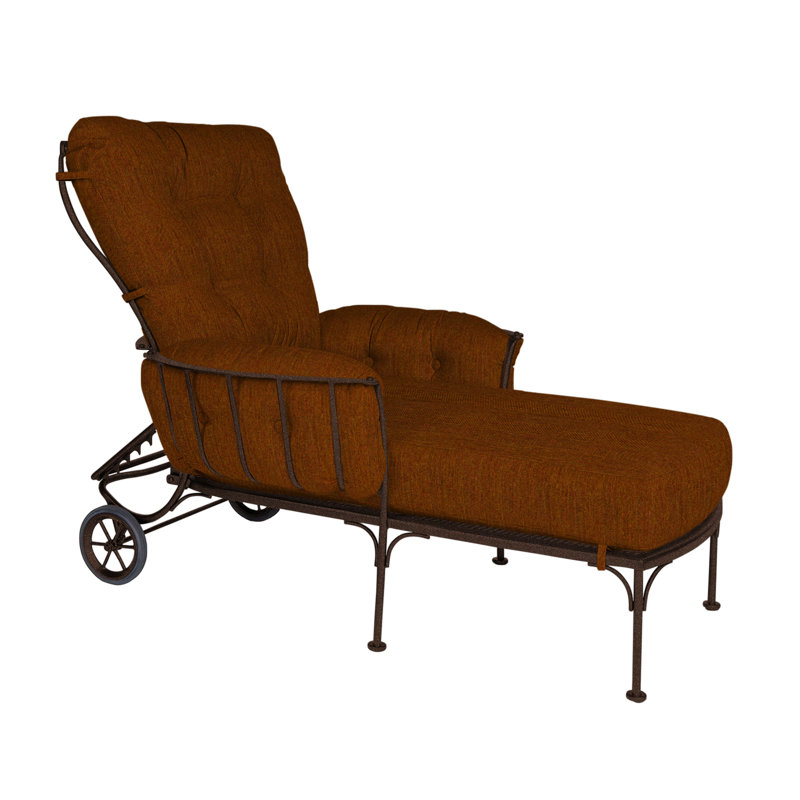 Monterra Outdoor Chaise Lounge, Copper Creek, Alcazar Redwood