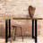 Barlitt 47.2'' Solid Wood Top Console Table