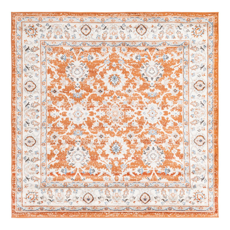 Square Oriental 160cm X 160cm Area Rug