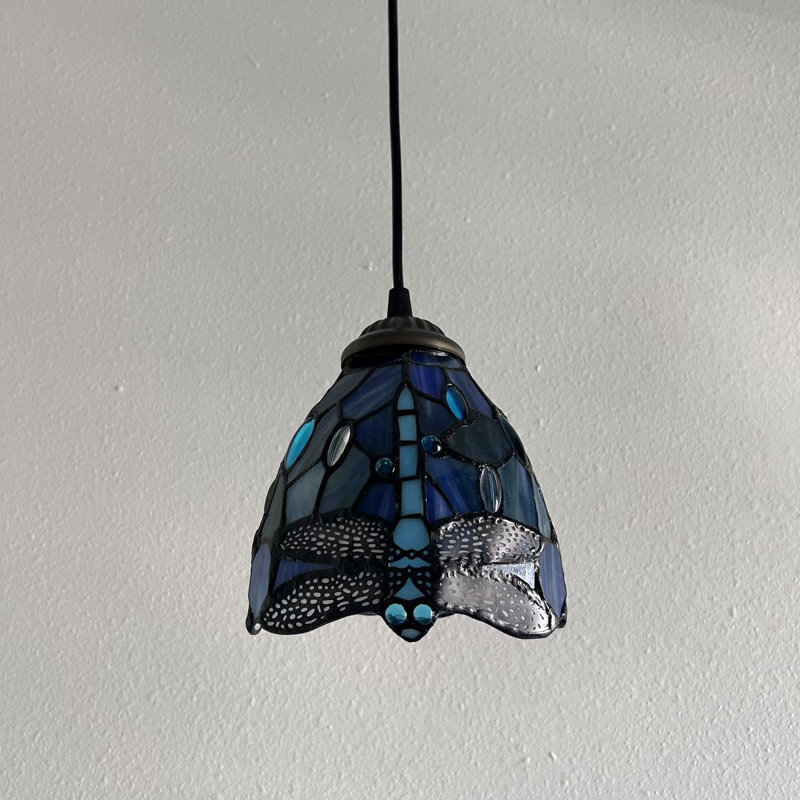 Ampoule DEL Shehan Tiffany, Bleu