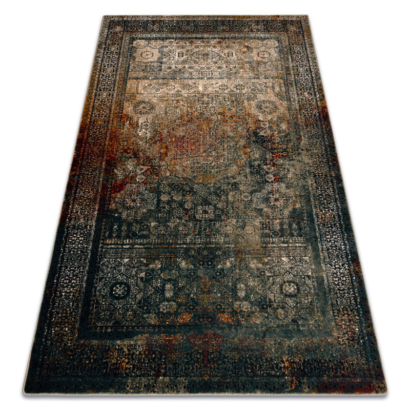 Hamish Oriental Wool Area Rug, Rectangle 300 x 400cm