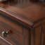 Commode d'appoint en bois massif style rétro