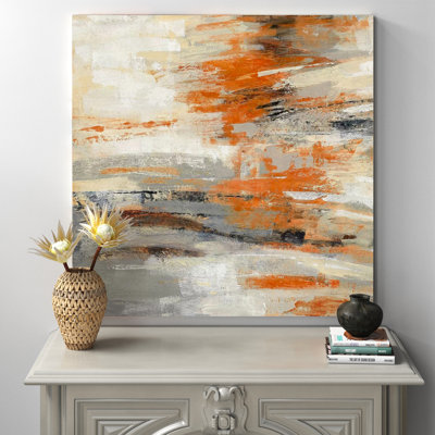 " Golden Dust Crop Orange " by Silvia Vassileva