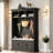 Ehrenfried  Hall Tree With Coat Rack, Storage Bench, 2 Drawers, 2 Cabinets And 3 Open Shelves-753081074