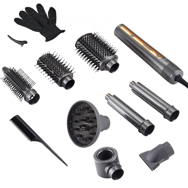 Brosse pour séchoir à cheveux 7-en-1