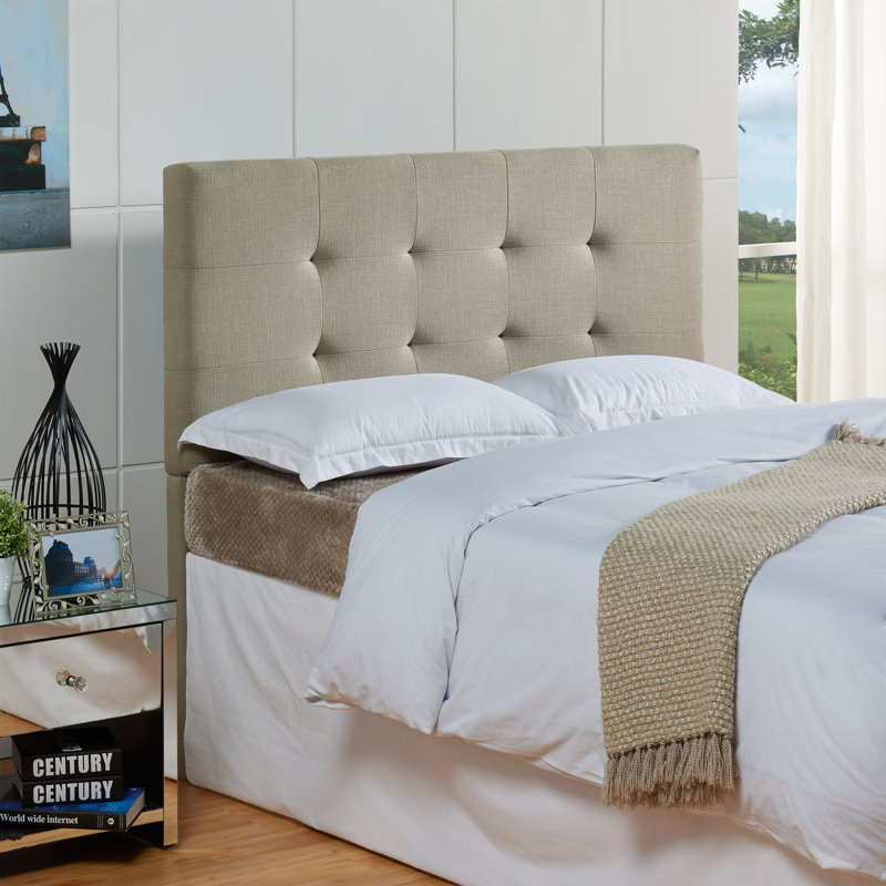 Bulfinch Upholstered Headboard, Grenwich Laurel, King / California King